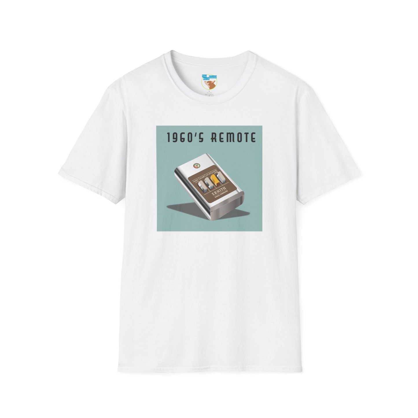 1960s Remote Vintage TV Remote T-Shirt — Retro Electronics Tee