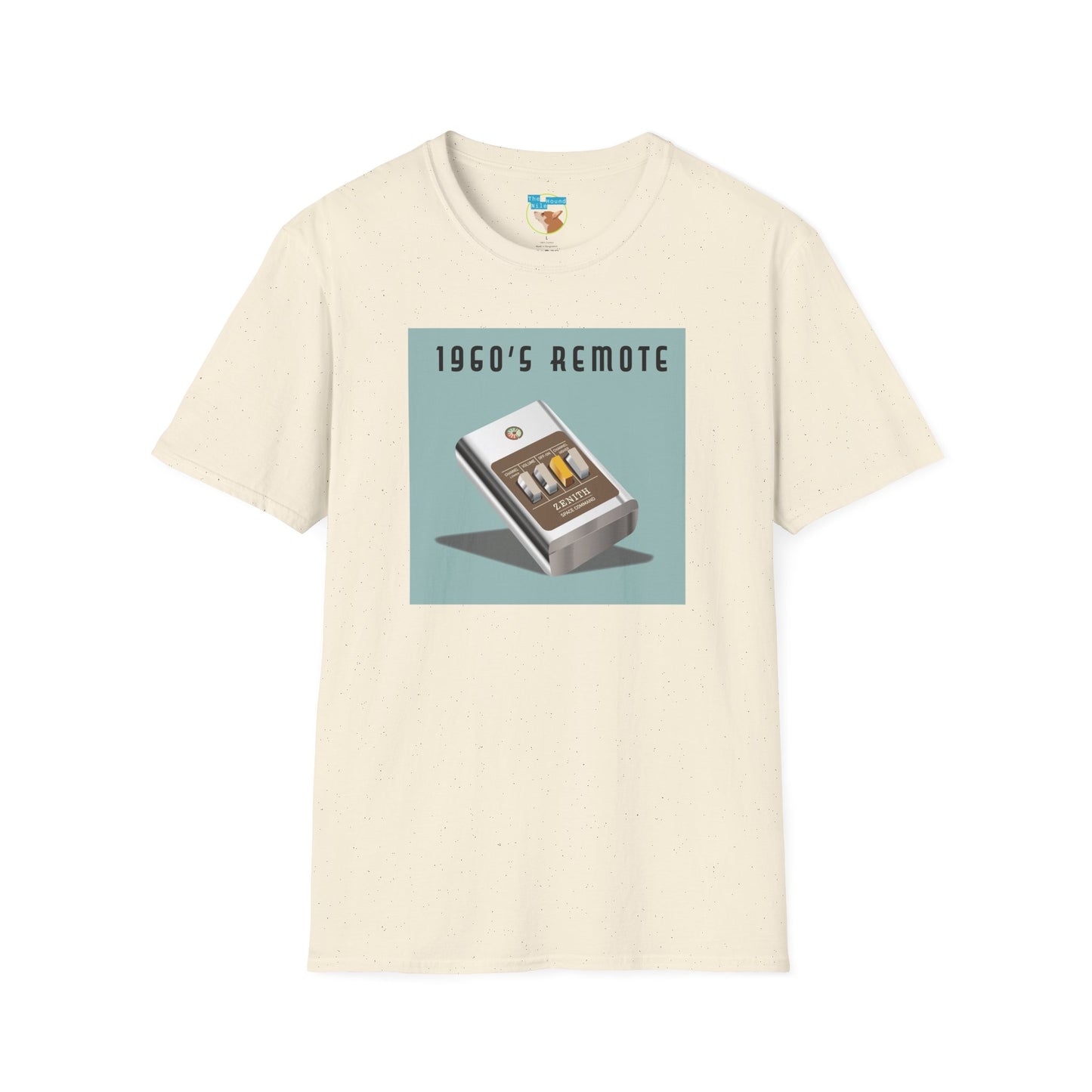 1960s Remote Vintage TV Remote T-Shirt — Retro Electronics Tee