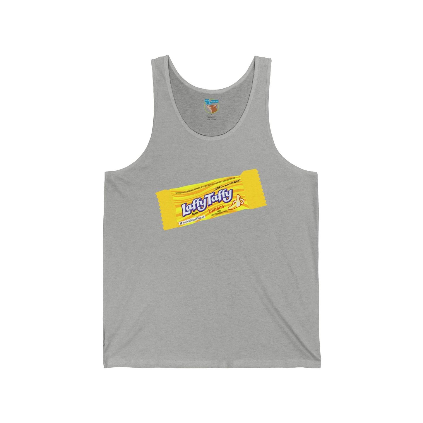 Laffy Taffy Candy Wrapper Tank Top — Retro Candy Logo Summer Tank