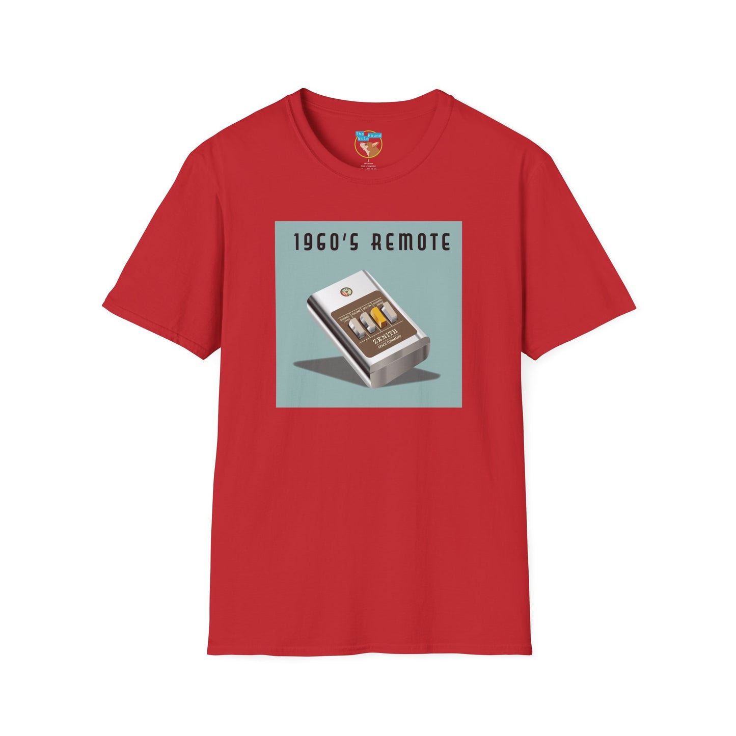 1960s Remote Vintage TV Remote T-Shirt — Retro Electronics Tee