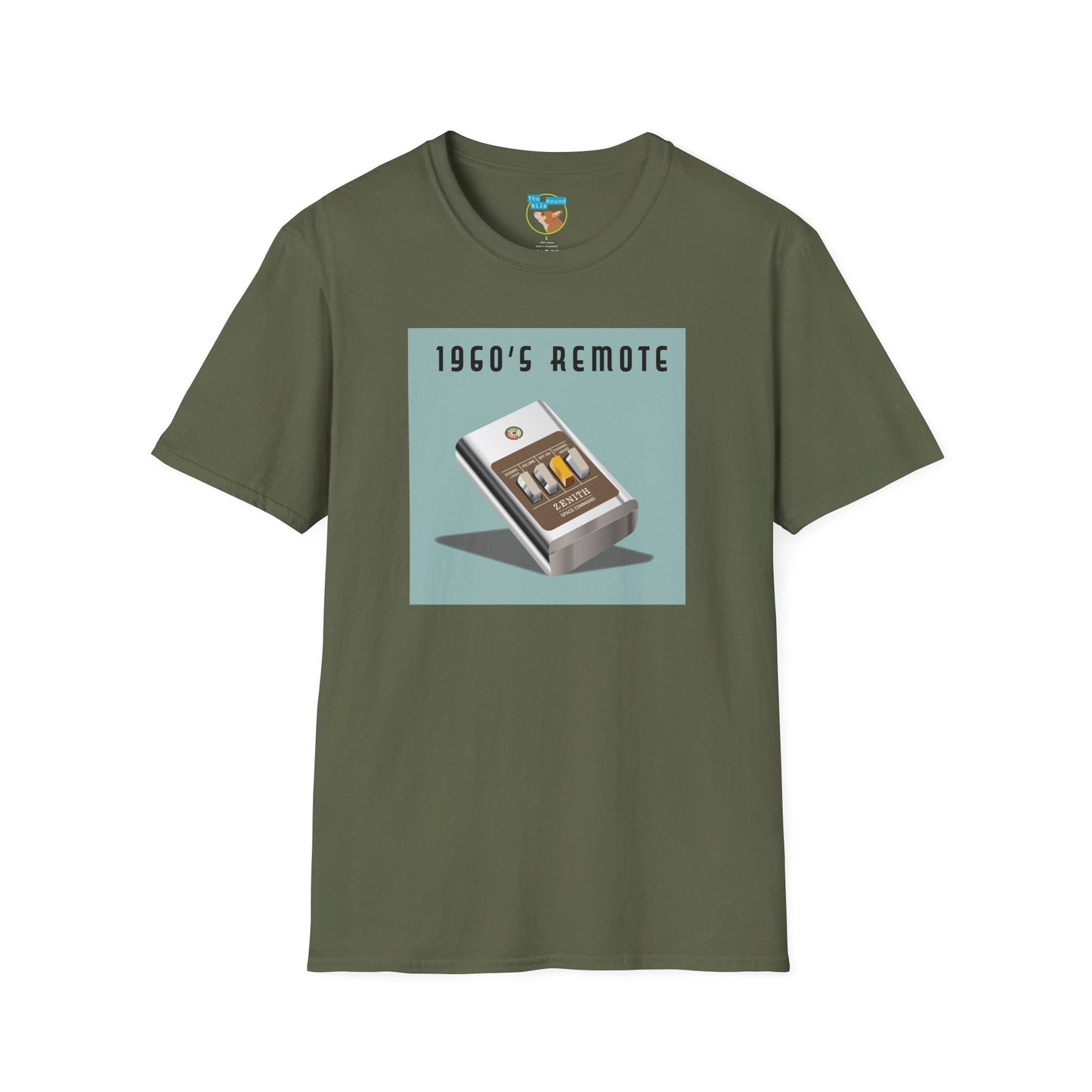 1960s Remote Vintage TV Remote T-Shirt — Retro Electronics Tee