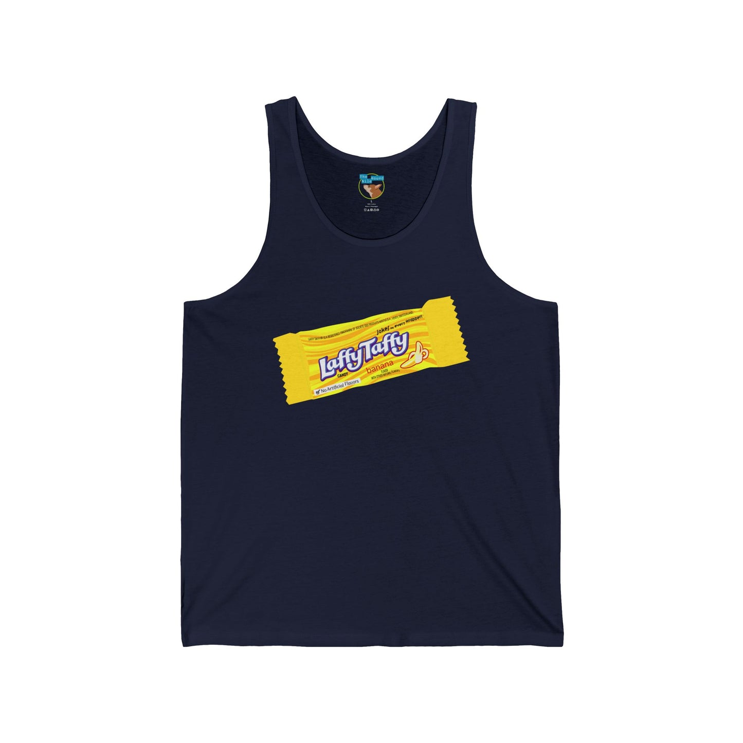 Laffy Taffy Candy Wrapper Tank Top — Retro Candy Logo Summer Tank