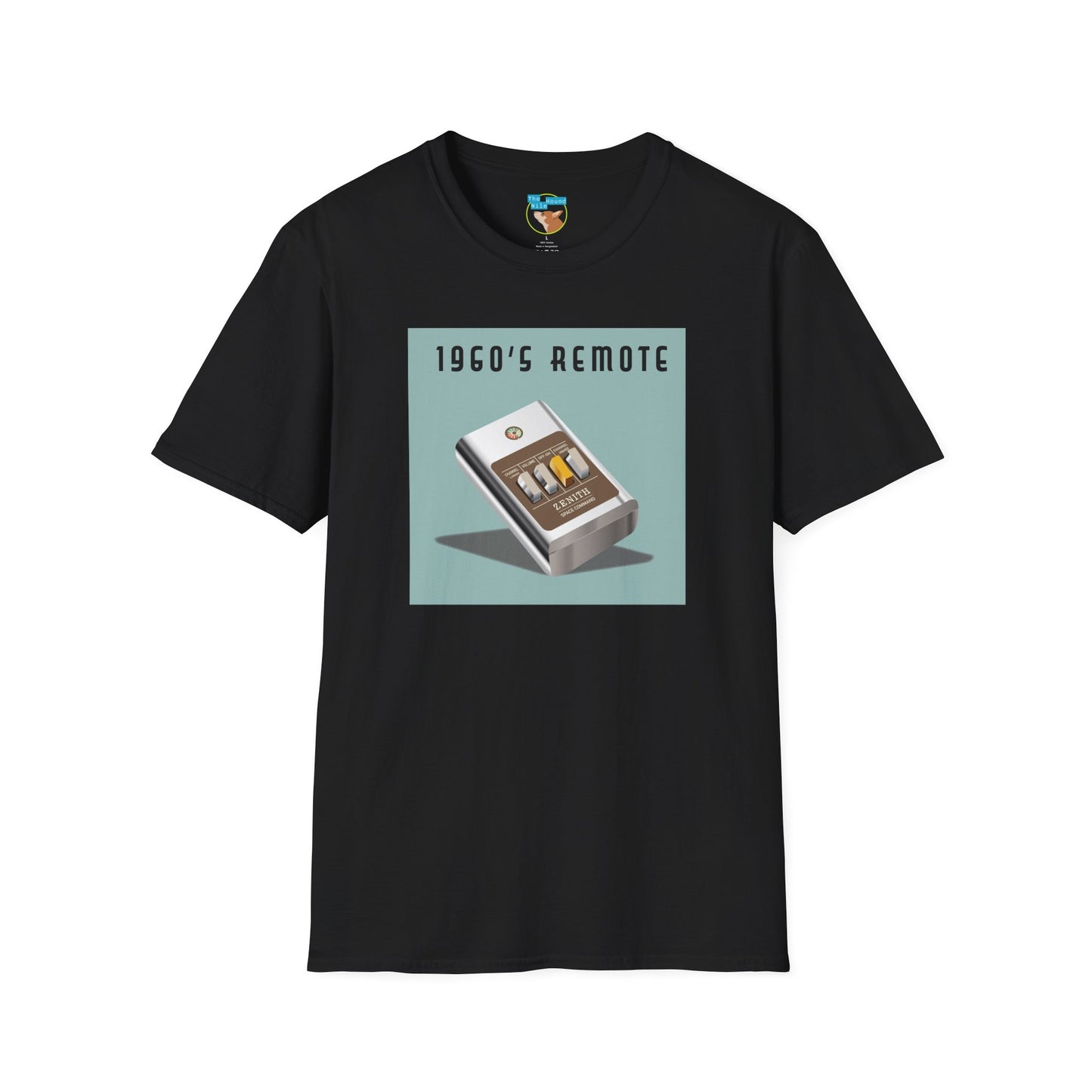 1960s Remote Vintage TV Remote T-Shirt — Retro Electronics Tee