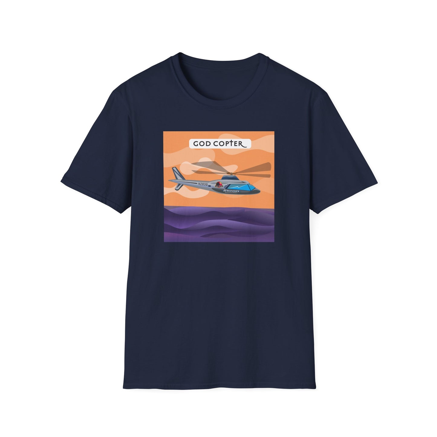 "God Copter" - Graphic Tee