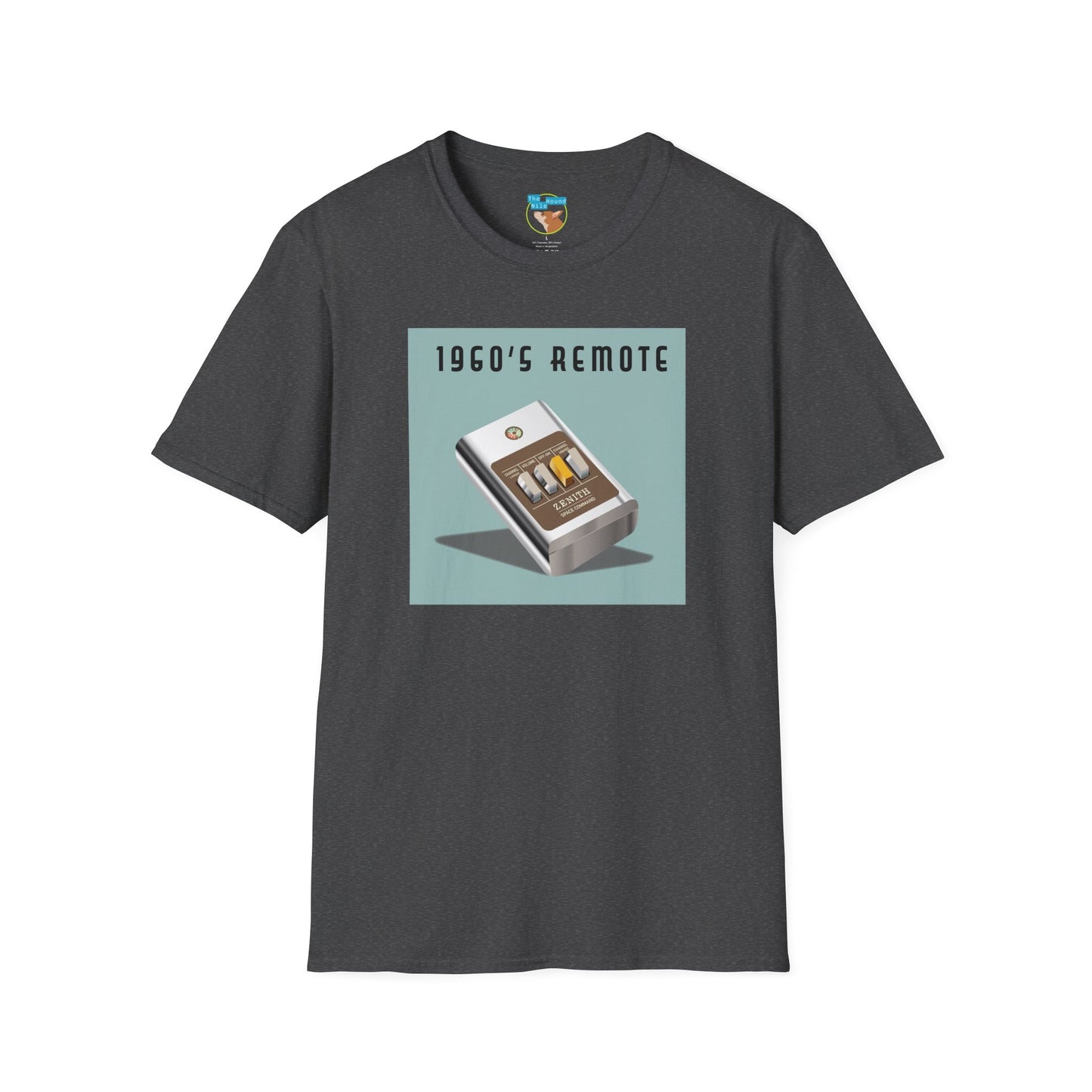 1960s Remote Vintage TV Remote T-Shirt — Retro Electronics Tee