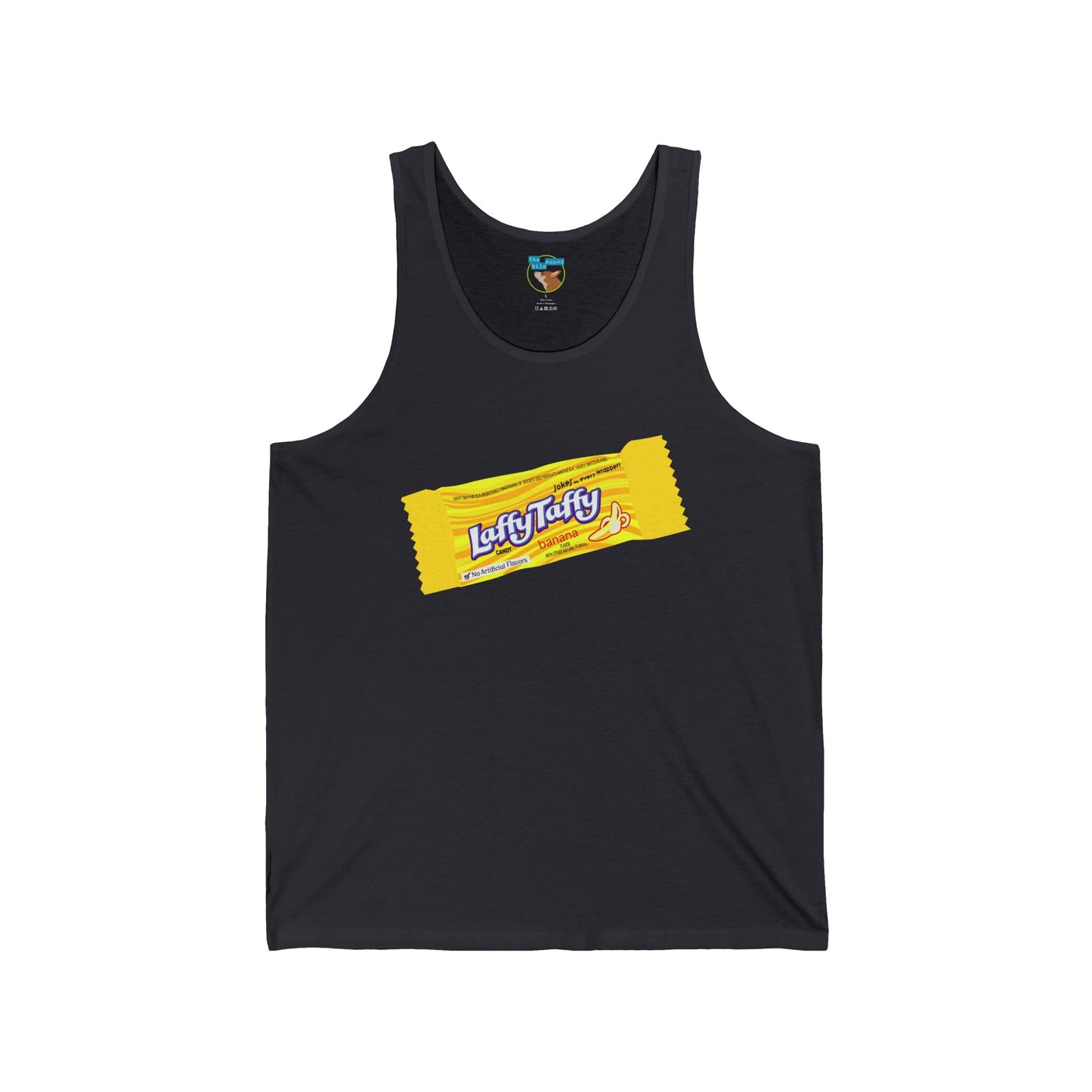 Laffy Taffy Candy Wrapper Tank Top — Retro Candy Logo Summer Tank