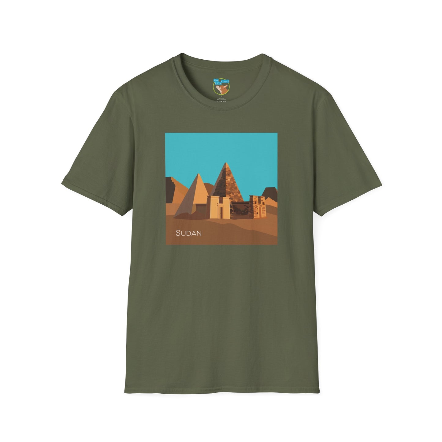Sudan Pyramids Graphic T‑Shirt