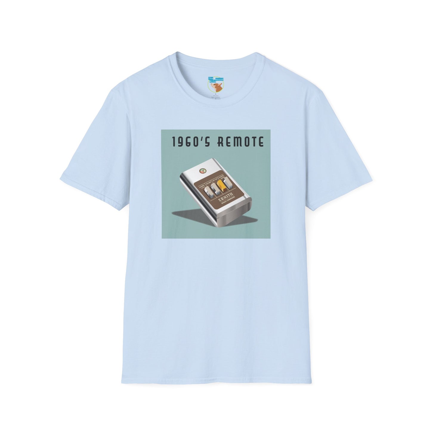 1960s Remote Vintage TV Remote T-Shirt — Retro Electronics Tee