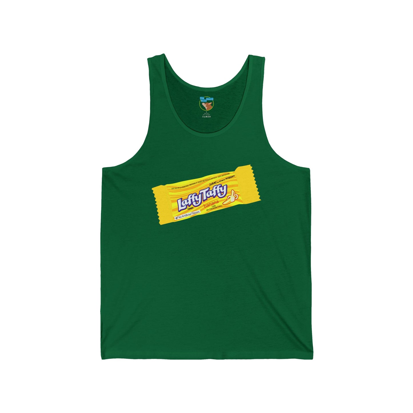 Laffy Taffy Candy Wrapper Tank Top — Retro Candy Logo Summer Tank