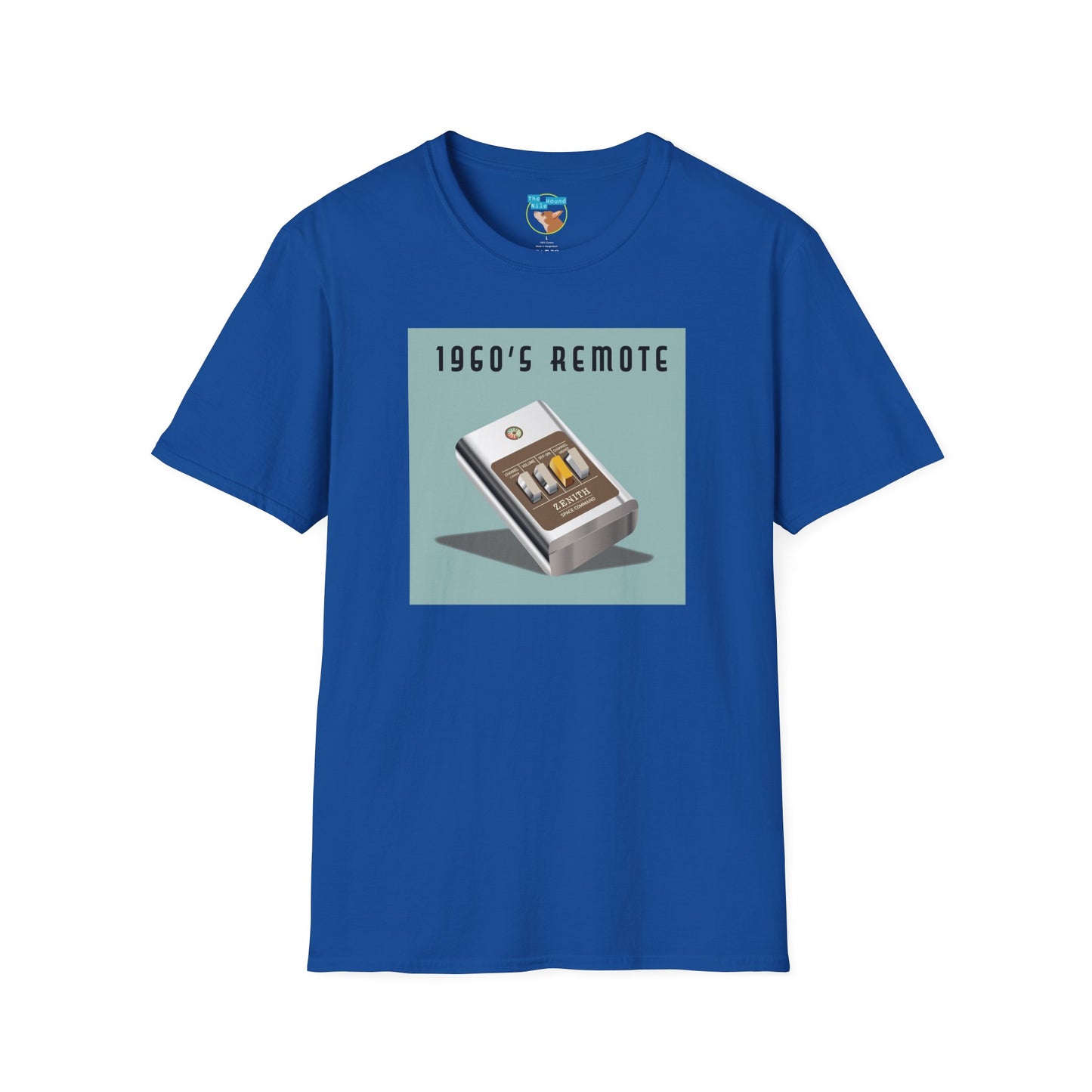 1960s Remote Vintage TV Remote T-Shirt — Retro Electronics Tee