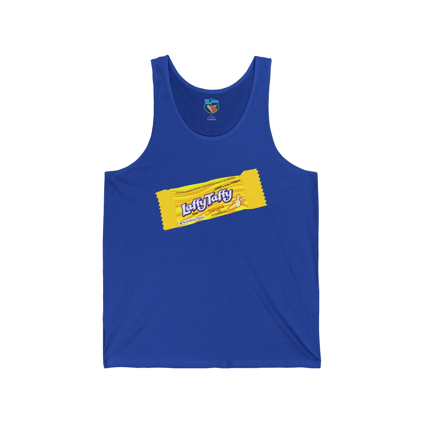 Laffy Taffy Candy Wrapper Tank Top — Retro Candy Logo Summer Tank