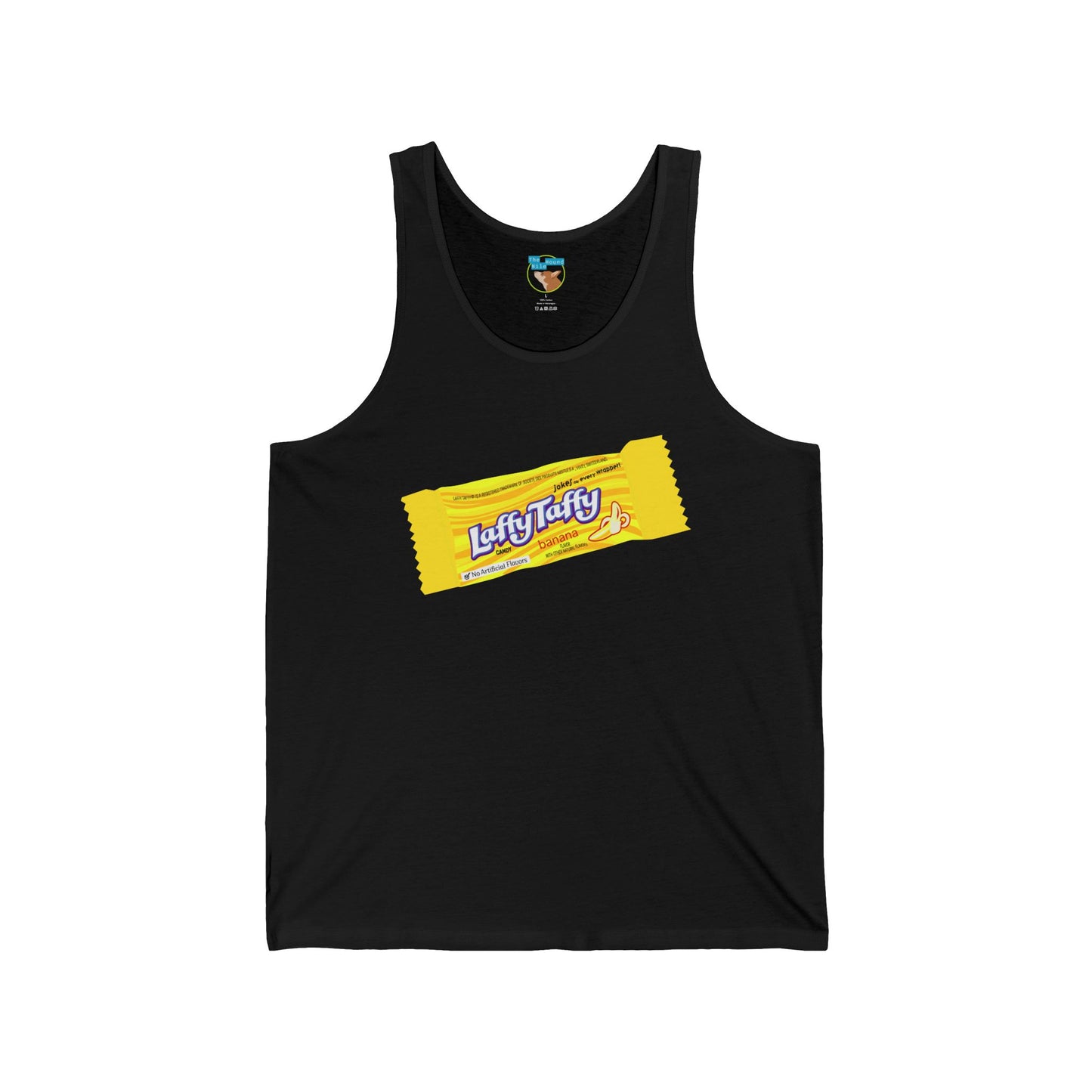 Laffy Taffy Candy Wrapper Tank Top — Retro Candy Logo Summer Tank