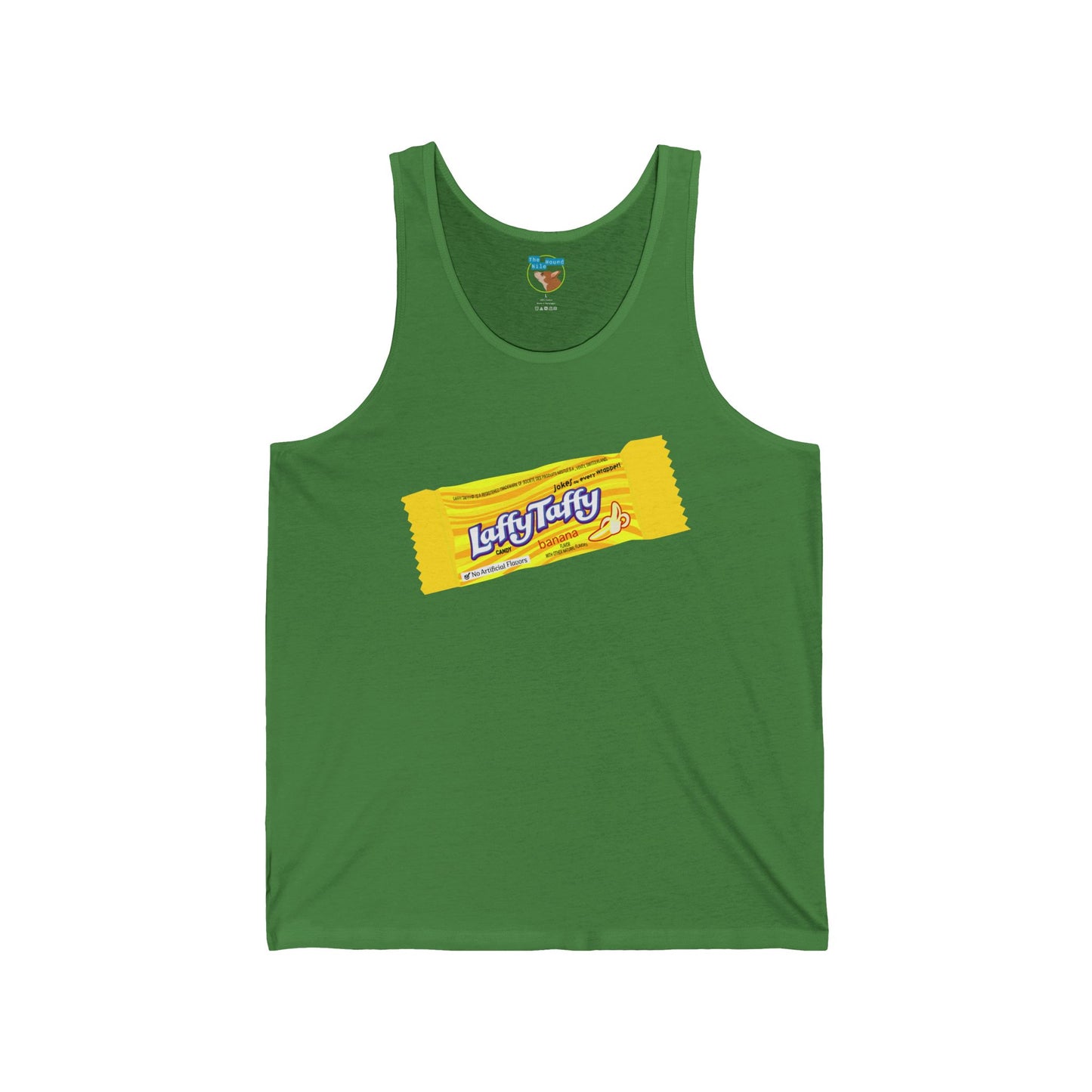 Laffy Taffy Candy Wrapper Tank Top — Retro Candy Logo Summer Tank