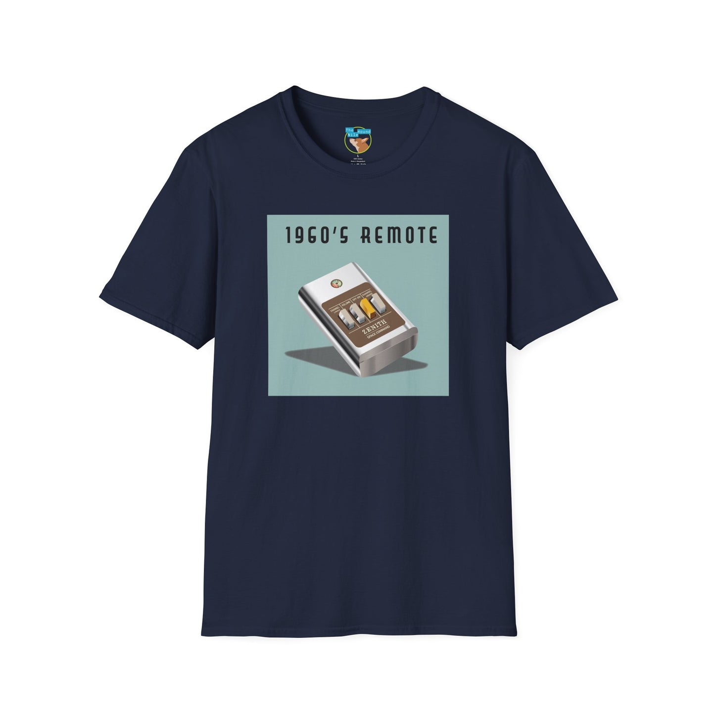 1960s Remote Vintage TV Remote T-Shirt — Retro Electronics Tee